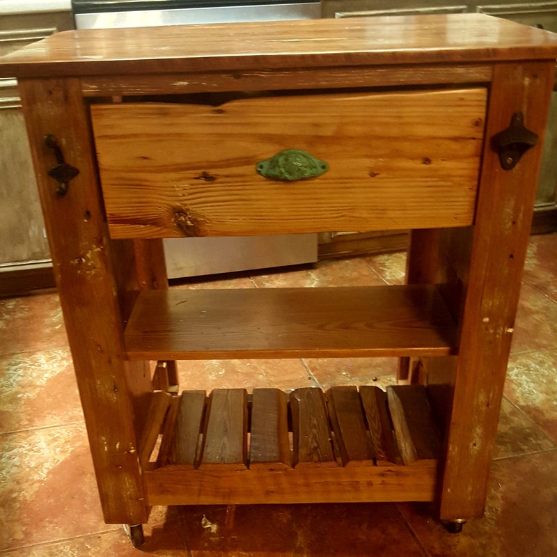 Antique Kitchen Island - Etsy