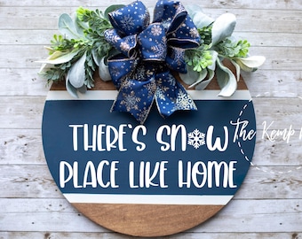 Winter Front Door Decor, Winter Welcome, Snowflake, Winter Door Hanger, Winter Wreath, Winter Door Wreath, Winter Decor, Winter Sign
