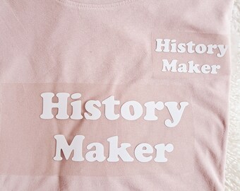 Bügelbild "History Maker" | DIY | Accessoire | Glaube | christlich | Geschenk