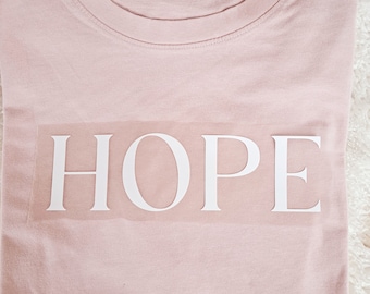 Bügelbild "HOPE" | DIY | Accessoire | Glaube | christlich | Geschenk