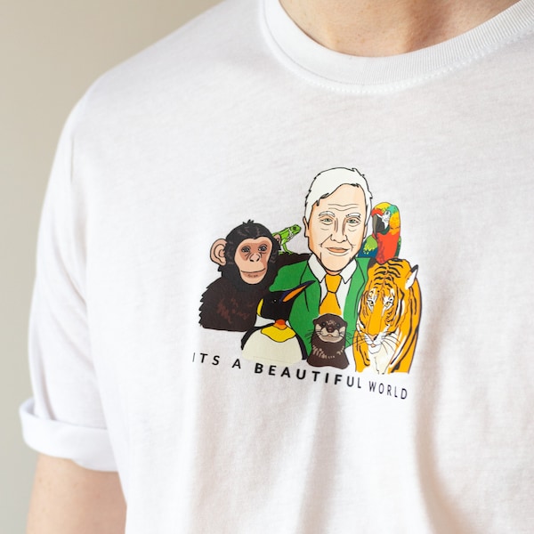 David Attenborough Jungle Tee Shirt