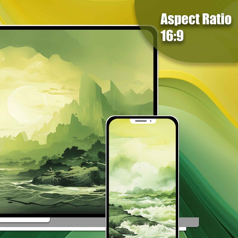 Ocean Wallpaper Green Wallpaper Yellow Wallpaper Mobile Lockscreen ...