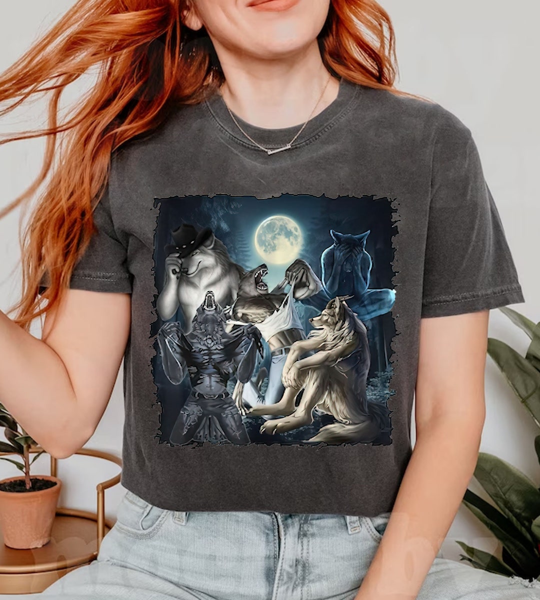 Retro Wolf Ripping Shirt Meme Funny Shirt,wolf Ripping Shirt,alpha Wolf
