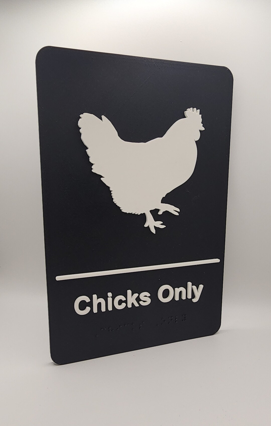 Chicks Only Sign - Etsy