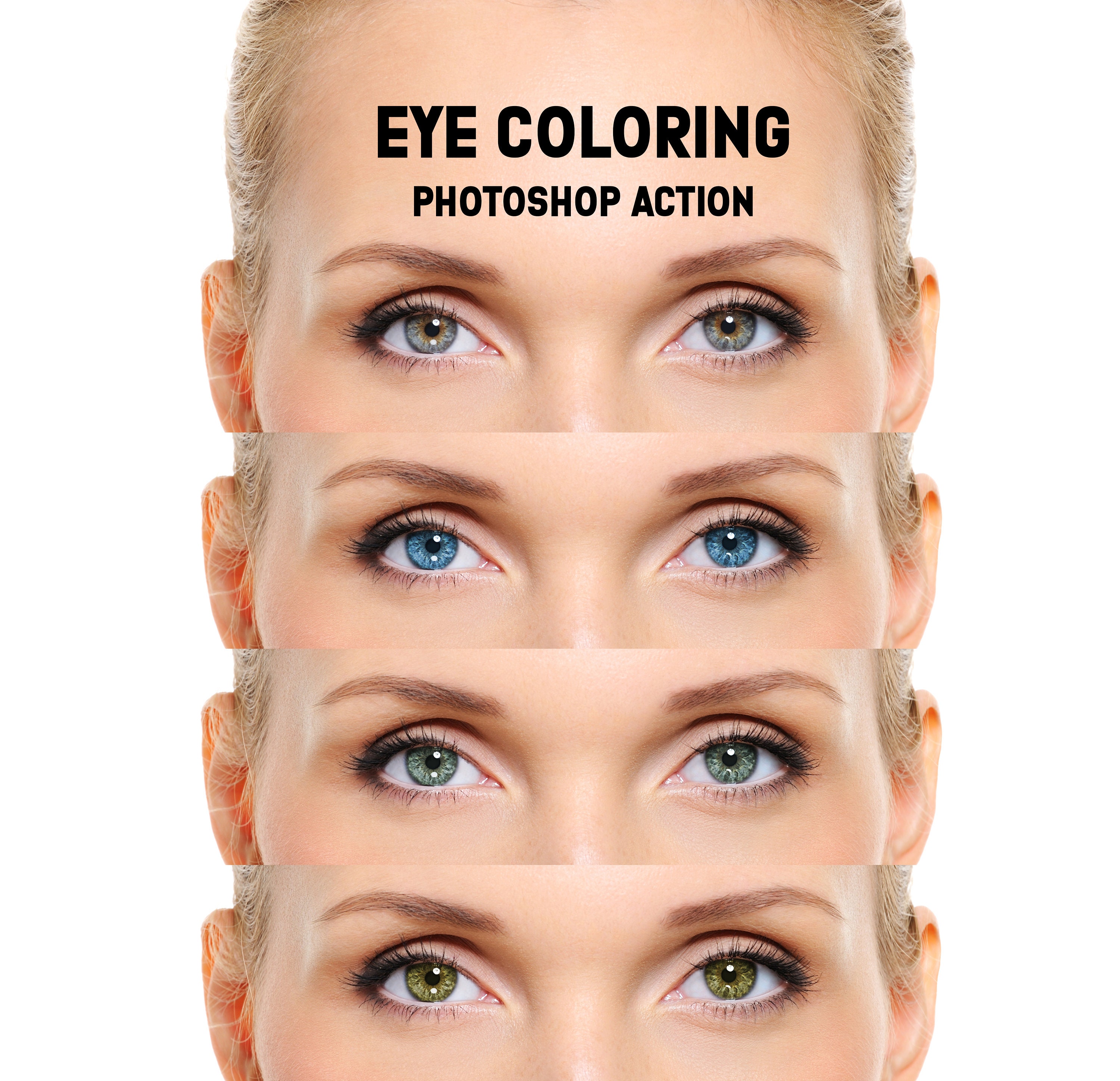 Changing Eye Color Action, Easy Eye Color Changing Tool, Eye