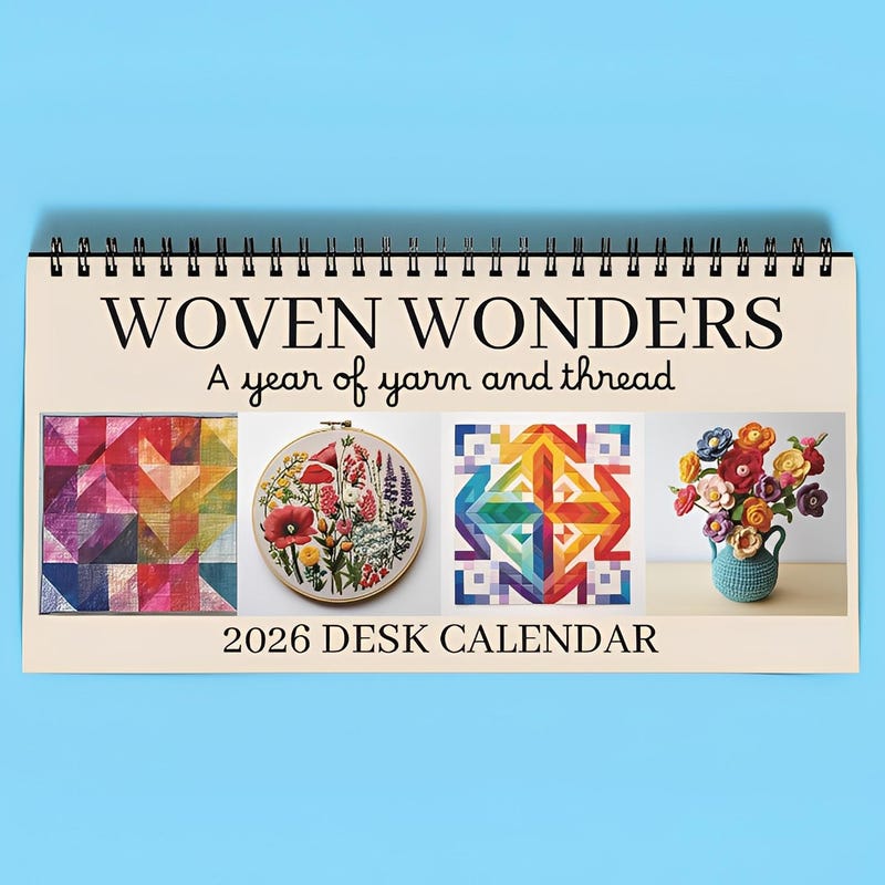 2026 Weaving Calendar - Etsy