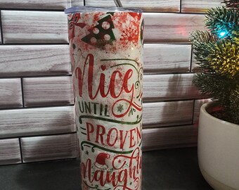 Naughty Christmas Tumbler