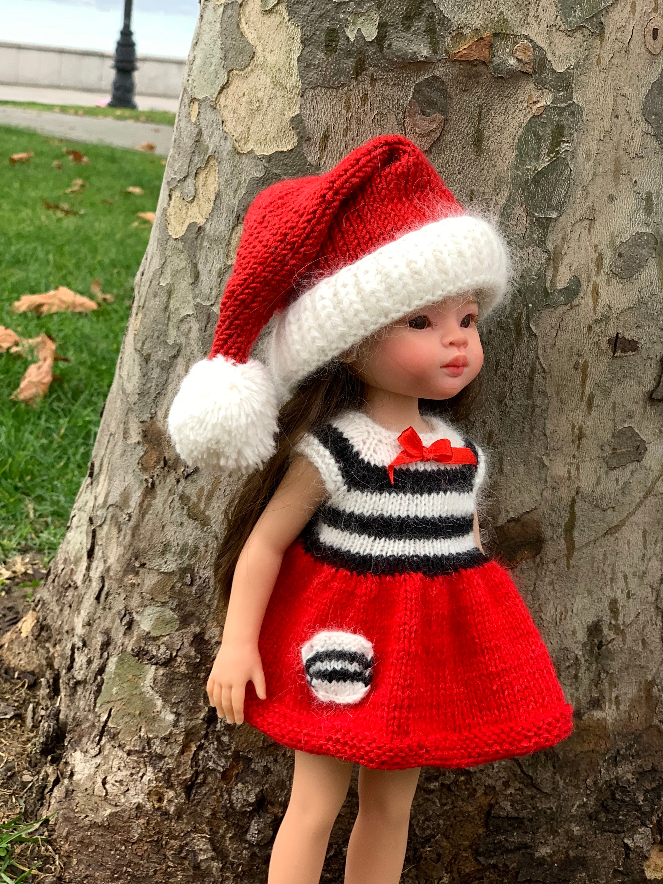 Set De Vêtements Noël Poupée, Tenues Fête Pour Poupées 17cm