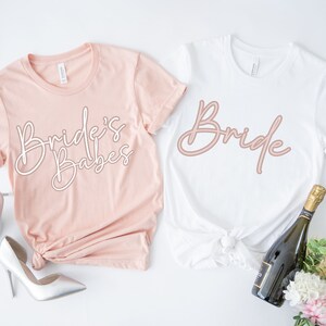 Camisa de despedida de soltera, camisa de novias, camisa de nena de honor, camisa de novia, regalo de dama de honor, camisa de dama de honor, camisa de fiesta de bodas