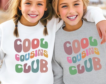 Cool Cousin Club Shirt, New Cousin Reveal, Gift For Toddler, Family Reunion Kids Tee, Cousin Crew Apparel, Matching Cousin Sweater, Cousin