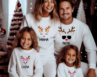 Matching Family Christmas Outfit, Custom Christmas Family Sweatshirts, Mommy & Me Christmas Sweatshirts, Daddy and me Christmas Sweatshirts