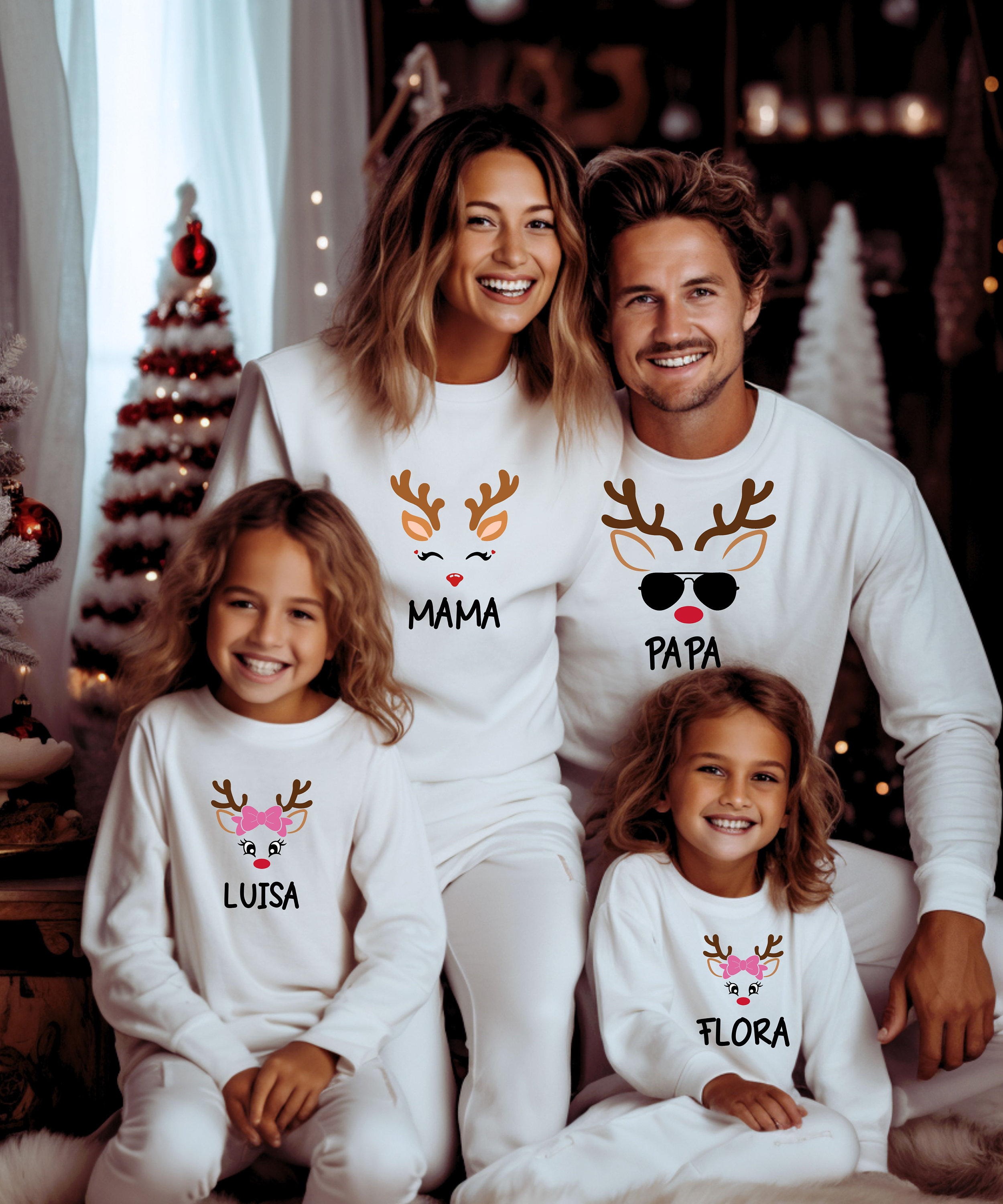Ideen Für Weihnachtsoutfits Mit Familienfotos