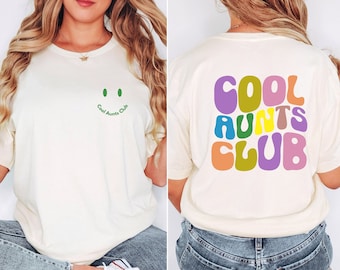 Cool Aunts Club Shirt, Cool Aunts Shirt, Favorite Aunt Shirt, Cool Aunt Gift from Niece, New Aunt Shirt, Funny Cool Aunt Shirt, Cool Aunt