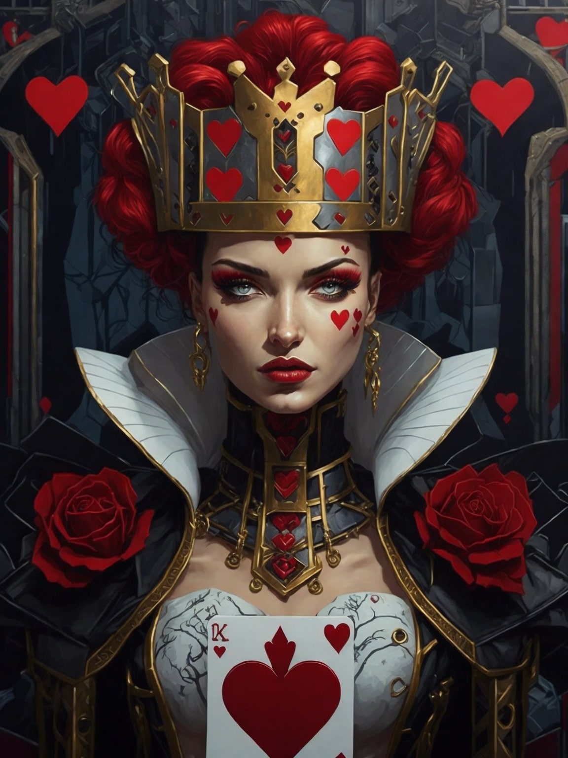 Queen of Hearts - Etsy