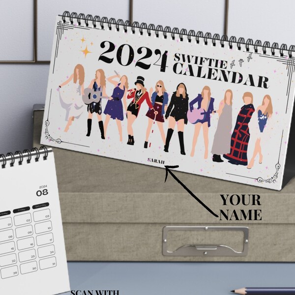 Taylor Swift2024 Wall Calendar Etsy