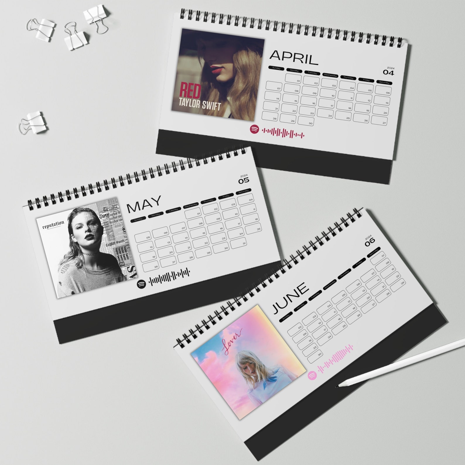 Taylor Swift Calendar Taylor Swift 2024 Calendar Taylor Swift Advent