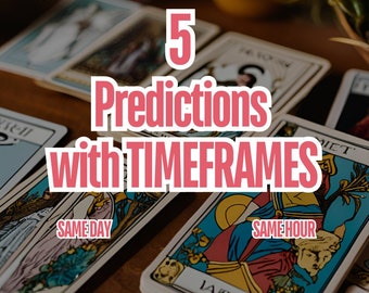 5 Psychic Tarot Predictions Reading: Same Day Life & Future Insights