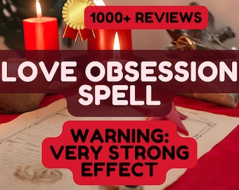 Hechizo de obsesión amorosa de efecto muy poderoso, ritual de atracción amorosa el mismo día, hechizo de vela personalizado, reconexión, deseo y energía romántica.