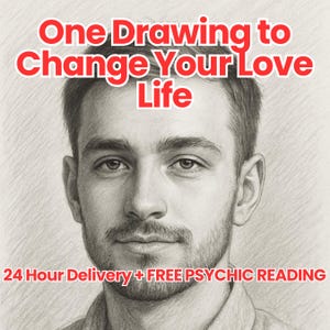 Dessin personnalisé de l'âme soeur, illustration personnalisée de votre futur amour, illustration dessinée à la main de l'âme soeur, capturez l'essence de votre amour