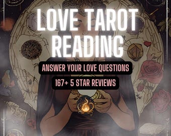 Lectura de Tarot del Amor en la misma hora / Perspicacia psíquica brutalmente honesta, sentimientos verdaderos, pensamientos ocultos, guía para el futuro y PDF personalizado