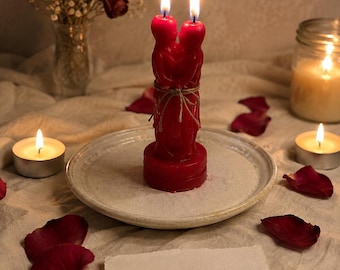 Hechizo de obsesión amorosa, ritual de atracción amorosa el mismo día, hechizo de vela personalizado, reconexión, deseo y energía romántica.