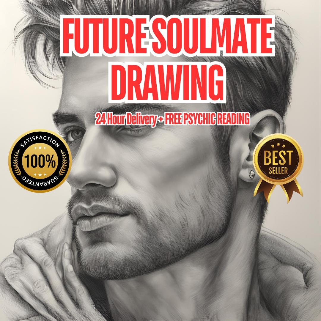 Soulmate Sketch & Psychic Reading: Future Partner Drawing
