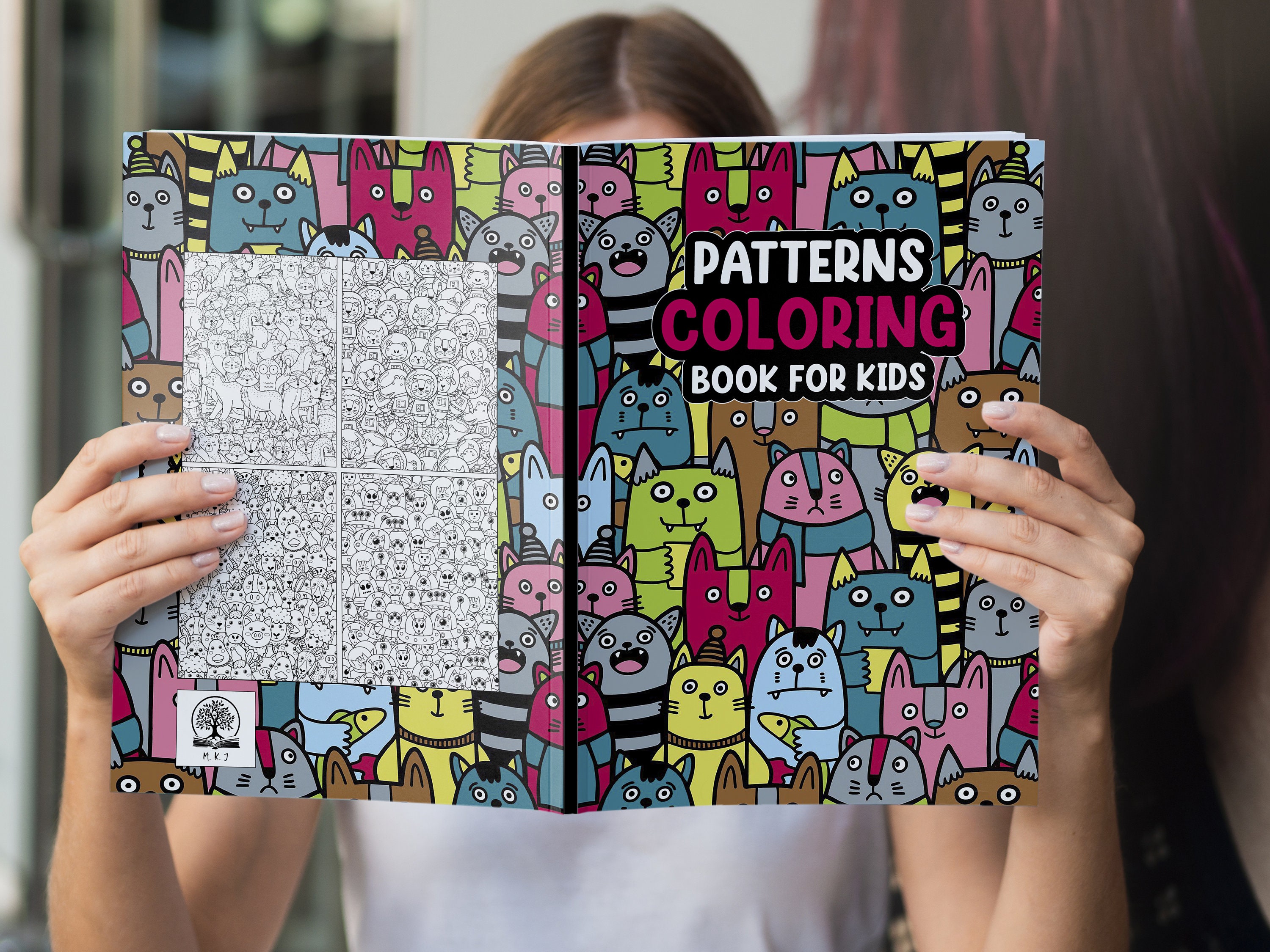 Playful Patterns Coloring Book: For Kids Ages 6-8, 9-12 [Book]