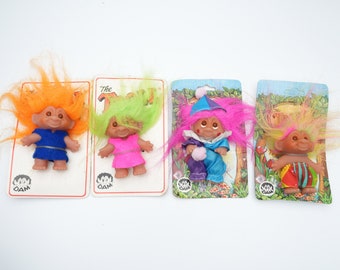 Pick your favorite Vintage Dam troll on card | Thomas Dam troll | Vintage trolls | Dam troll | Retro trolls | Clown troll