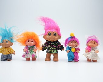 Pick your favorite Vintage Dam troll | Thomas Dam troll | Vintage trolls | Dam troll | Retro trolls | Clown troll