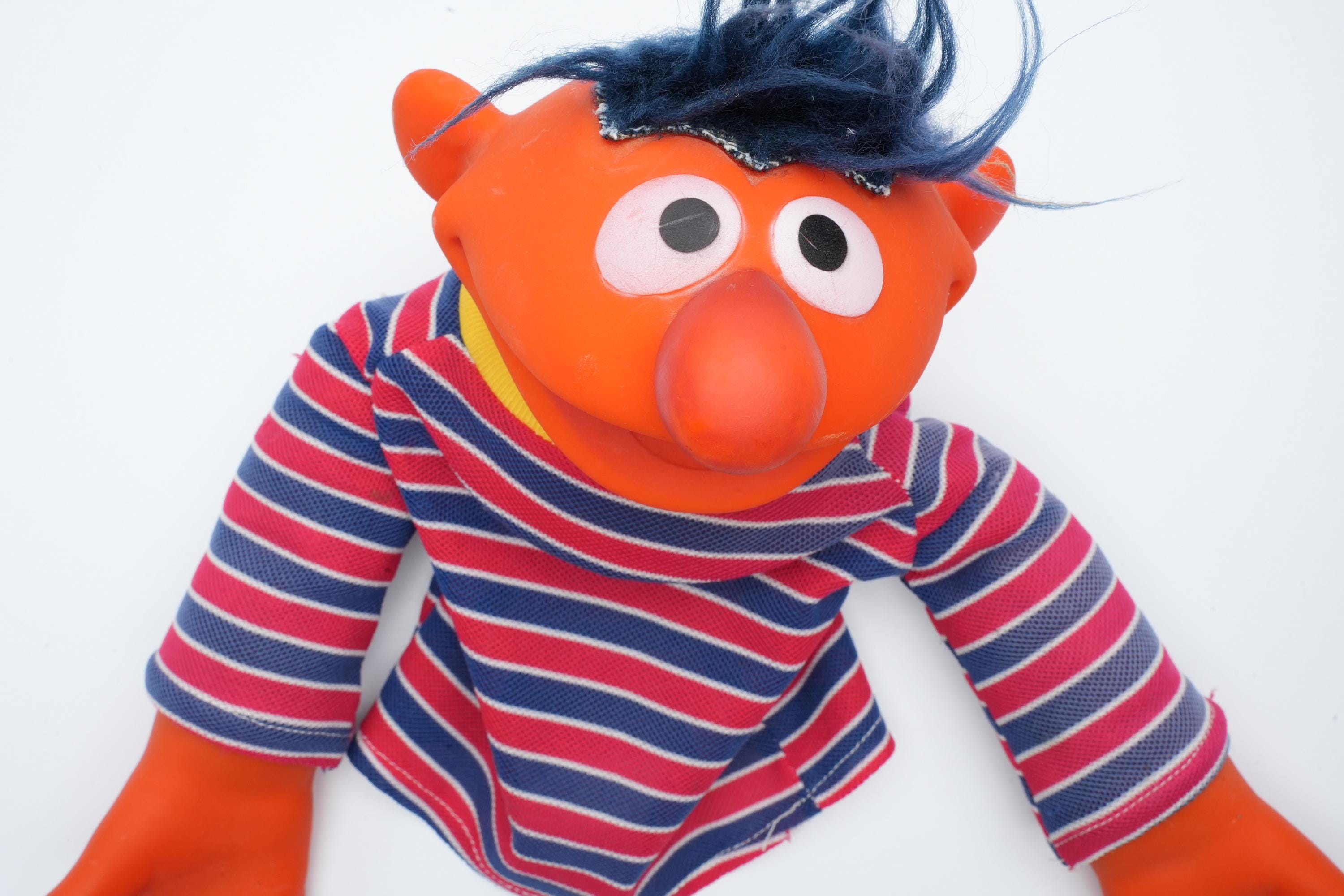 Bert and Ernie Hand Puppets - Etsy Bert and Ernie Hand Puppets - Etsy