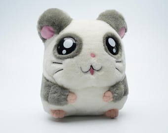 Vintage Hamtaro Panda Plush (2002) – Hasbro | Rare Hamtaro Plush