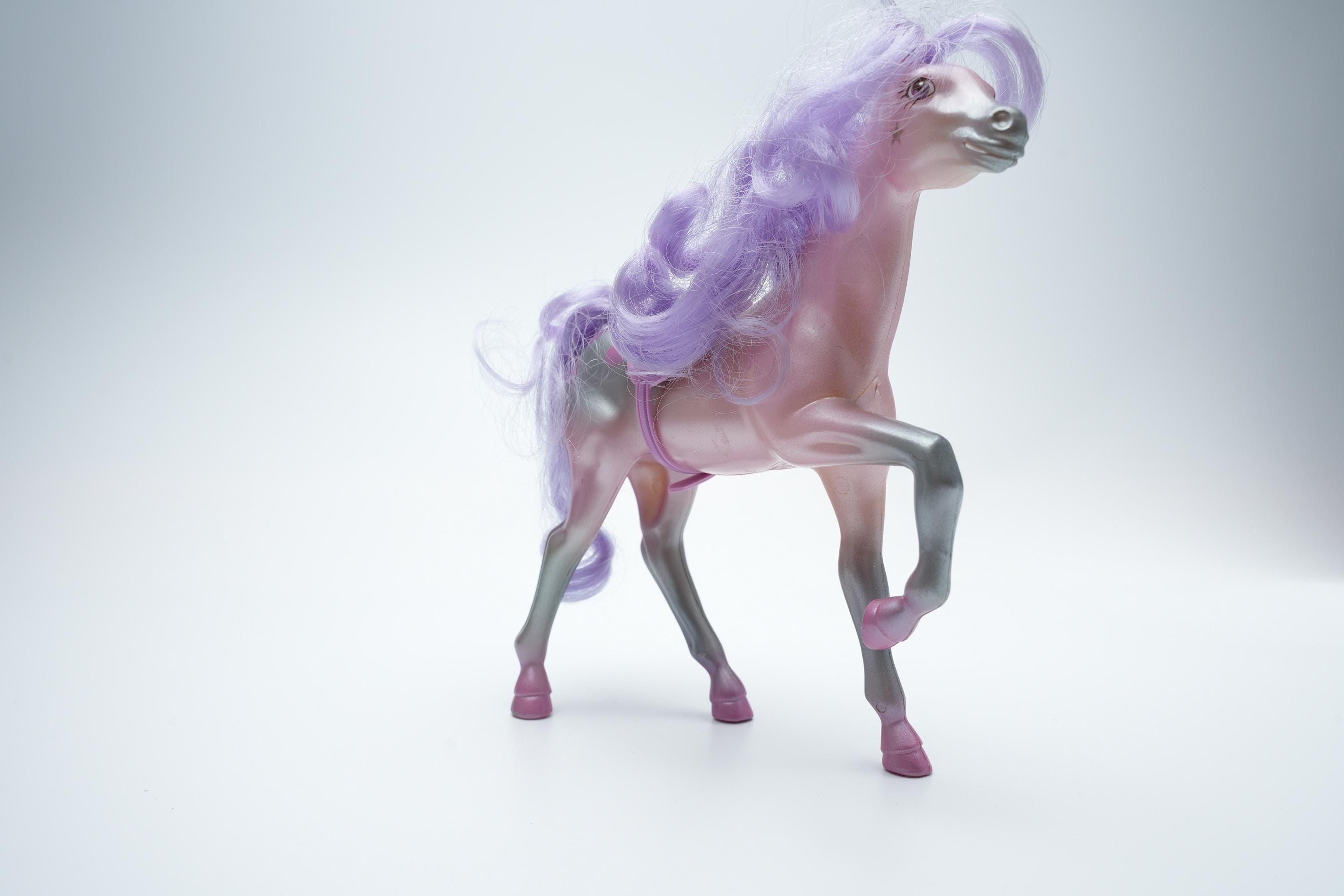 Lady Lovely Locks | Lady Lovely Locks paard 1986 retro speelgoed collectie | Vintage Arco Toys