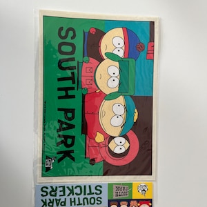 Vintage Vinyl South Park sticker &quot;South Park&quot; from 2000 Comedy Central