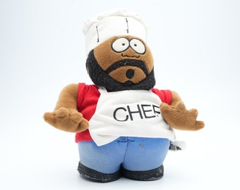 vintage South Park Chef peluche années 90 | Chef central de la comédie