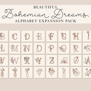 Hand Drawn App Icons, BOHEMIAN DREAMS, iOS Icons, ipad Icons, Handdrawn iOS 17 Icons, neutral App Covers, Highlight Icons, App Icon Bundle