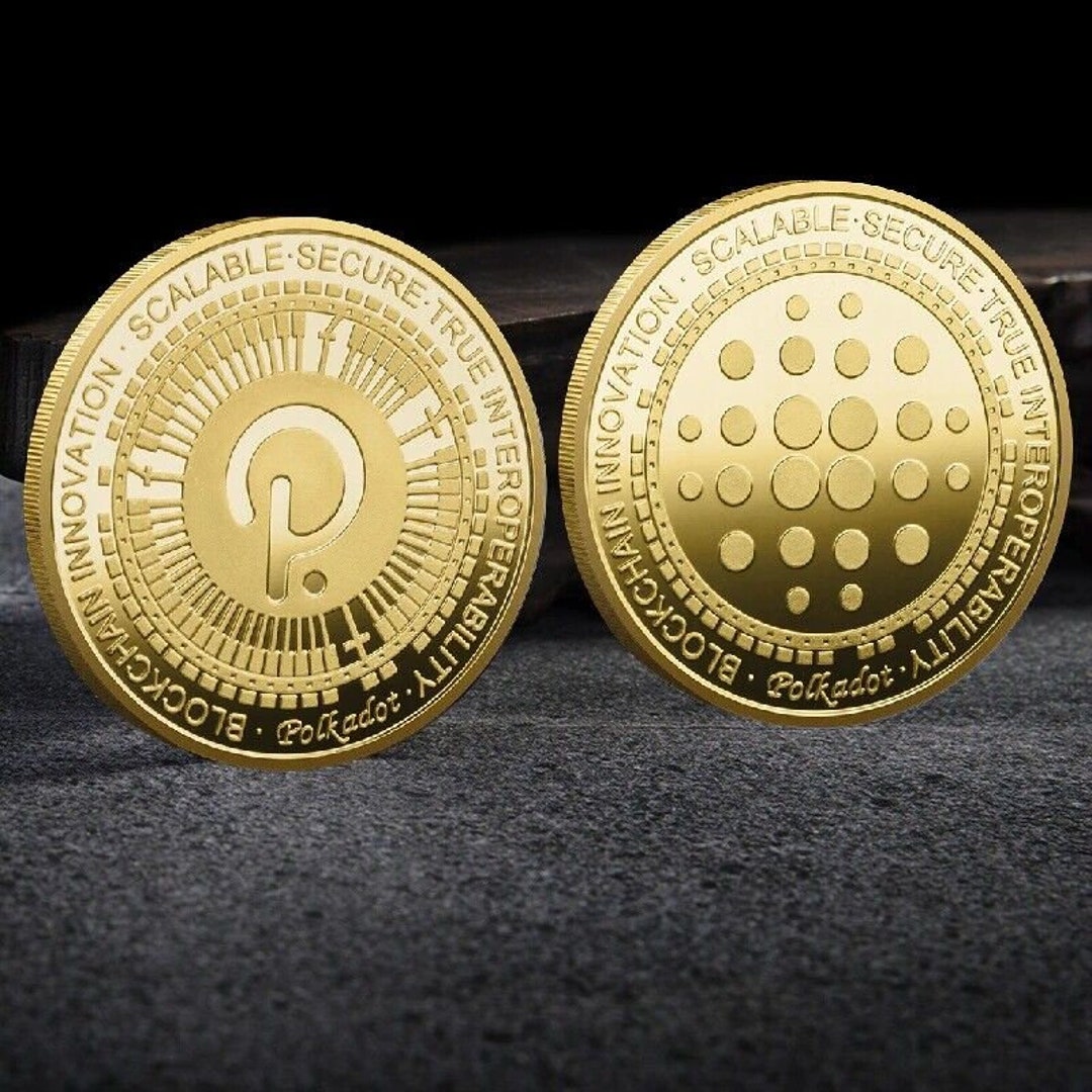 Polkadot Coin Crypto-monnaie physique en acier véritable par Craftbia |  Pièce crypto physique pour les amateurs de crypto | Cadeau crypto de haute  qualité - Etsy France
