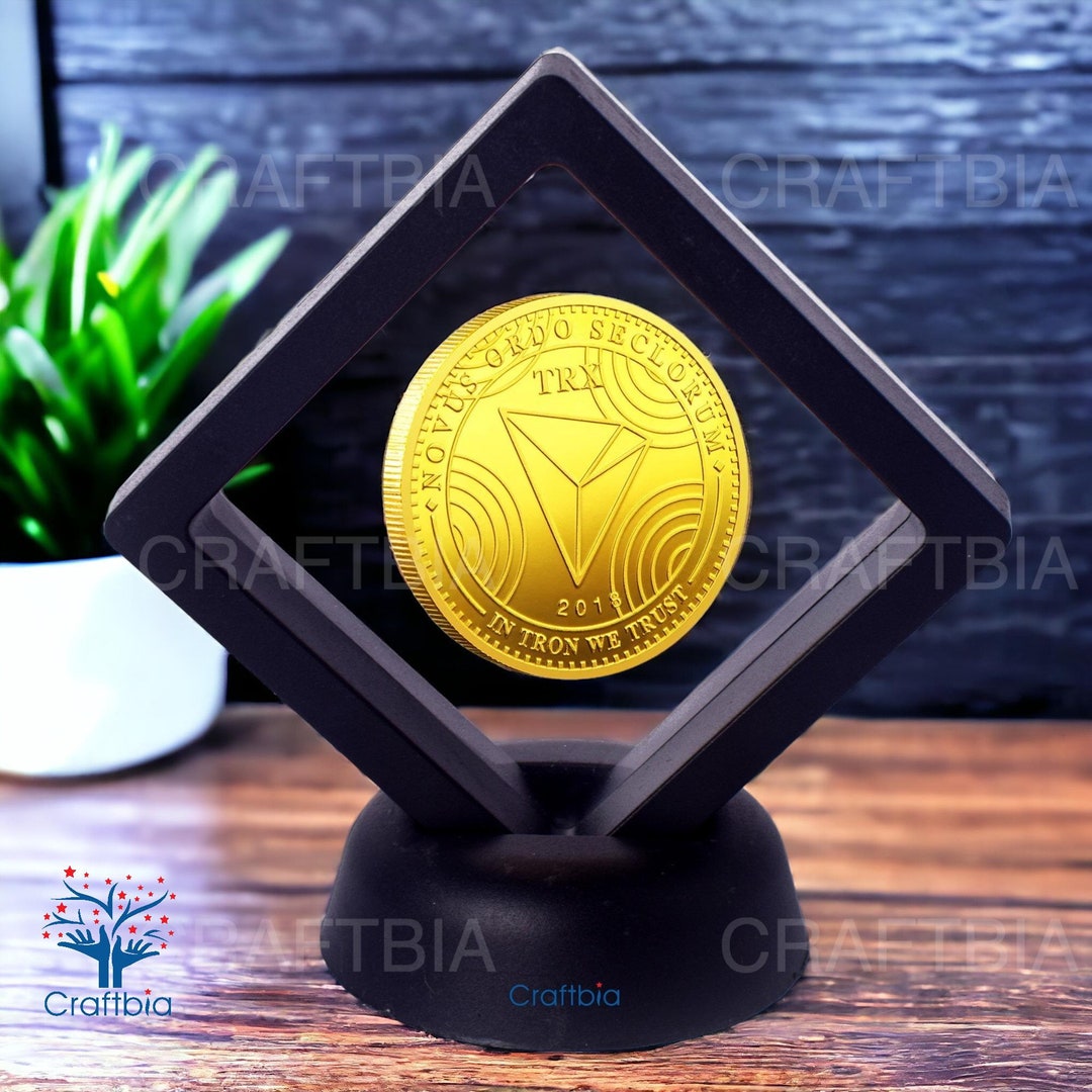 Tron Coin Physical Cryptocurrency Made of Real Steel by Craftbia | Physical Crypto  Coin for Crypto Lovers |high-quality Crypto Gift - Etsy