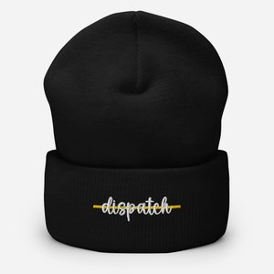 Dispatch Thin Gold Line- Cuffed Beanie