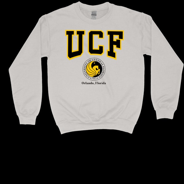 UCF University of Central Florida College Pullover Crewneck Sweatshirt