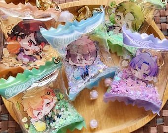 NU Carnival Inflated Candy Bag Keychains