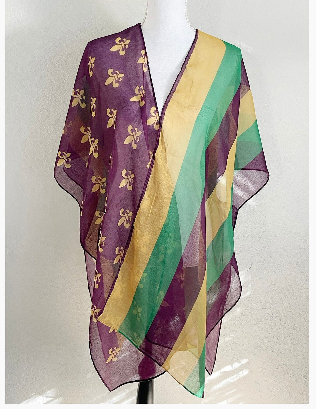 mardi gras kimono