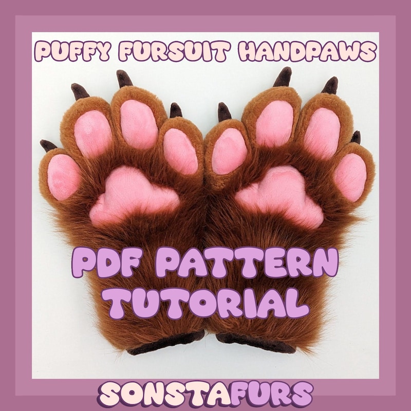 Handpaws Pattern Fursuit - Etsy