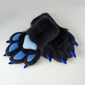 Fursuit Paws PDF Pattern: Sharp 4-Finger Puffy Handpaws Tutorial (Digital Download) image 8