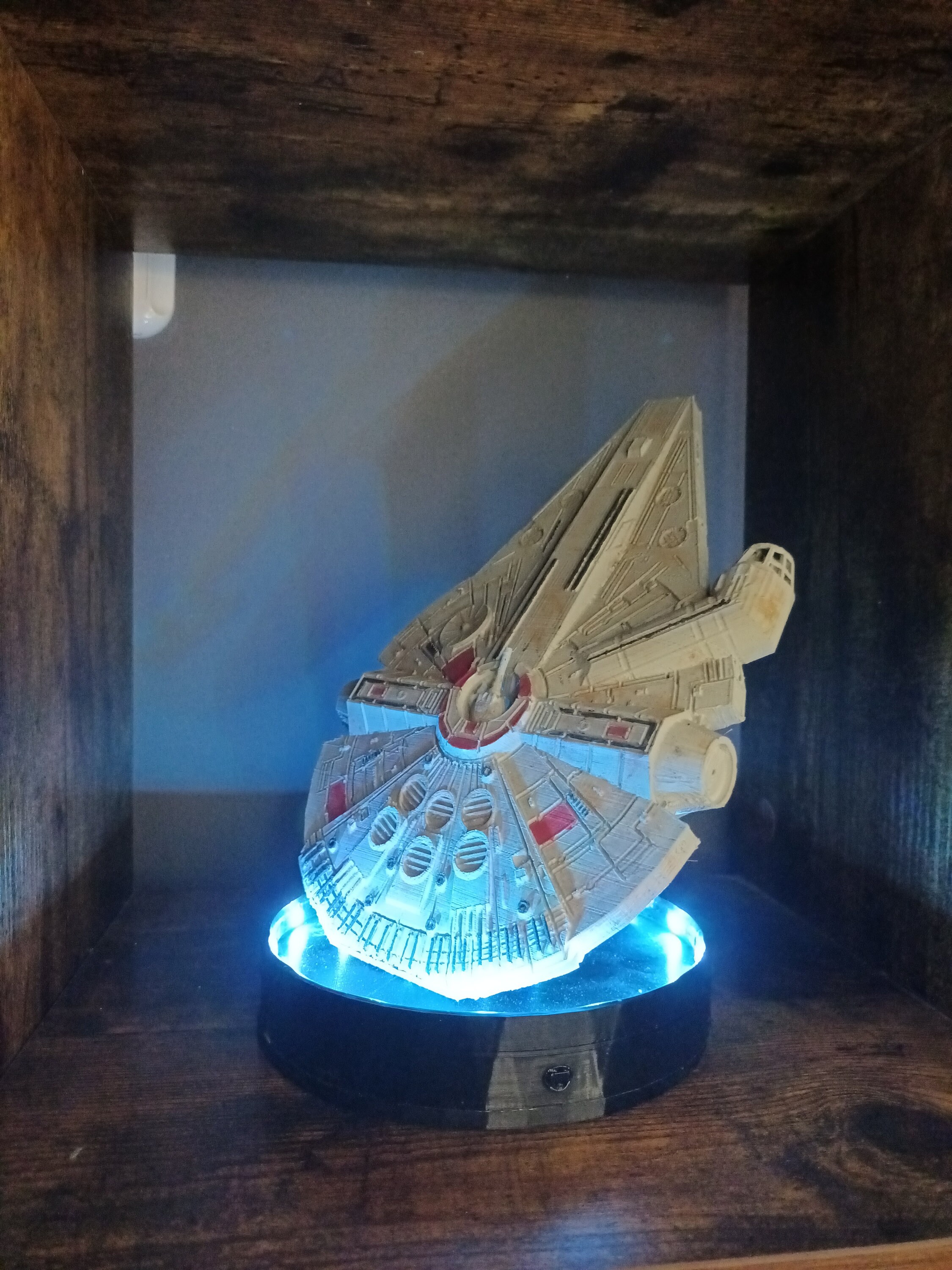 Millenium Falcon Star Wars LED LAMP Etsy