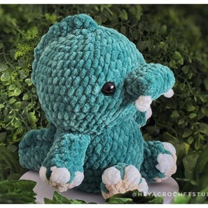 Crochet Pattern PDF – Crocodile Amigurumi – DIY Tutorial English/French