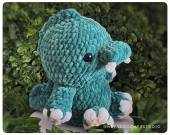 Häkelanleitung PDF – Krokodil Amigurumi – DIY Anleitung Englisch/Französisch