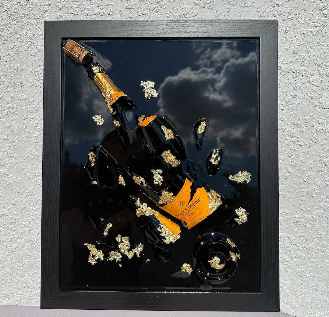 Veuve Clicquot Champagne Wall Art Etsy — free download