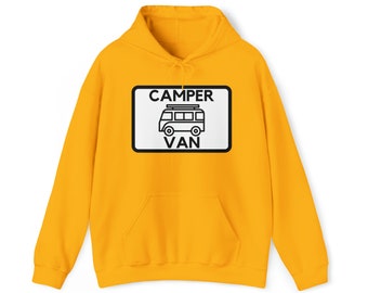 Camper Van Sweatshirt, Original Camper Sweatshirt, Comfortable Van Sweatshirt, Comfortable Sweatshirt, Unisex Warm Sweatshirt, Funny Sweatshirt
