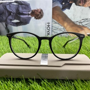 Customized Blue blocker round reading glasses without prescription, optical glasses with round metal frames, Super gift for woman and man