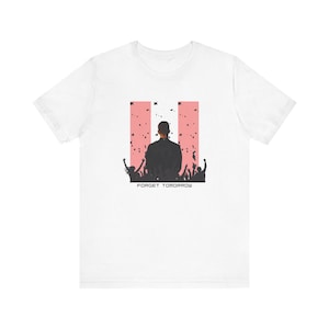 Justin Timberlake Forget Tomorrow Concert T-shirt, uniseks jersey T-shirt met korte mouw